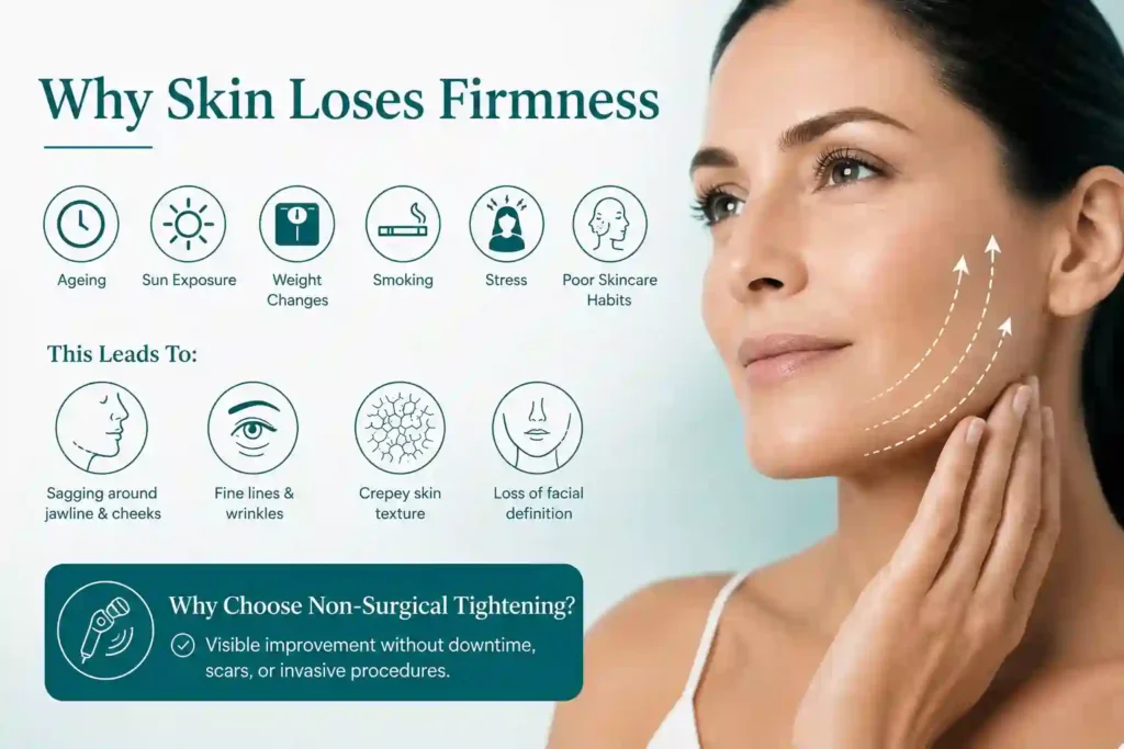 What Makes Skin Lose Firmness and Why Do People Seek Non-Surgical Tightening Wooburn Green?
