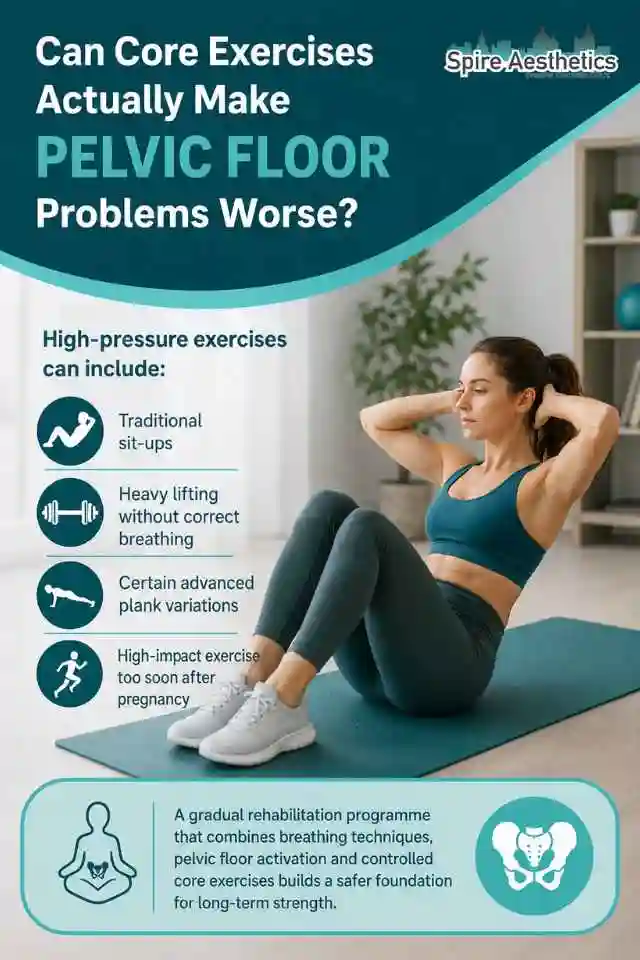 Can Strengthening Your Core Alone Actually Make Pelvic Floor Problems Worse Wooburn Green?